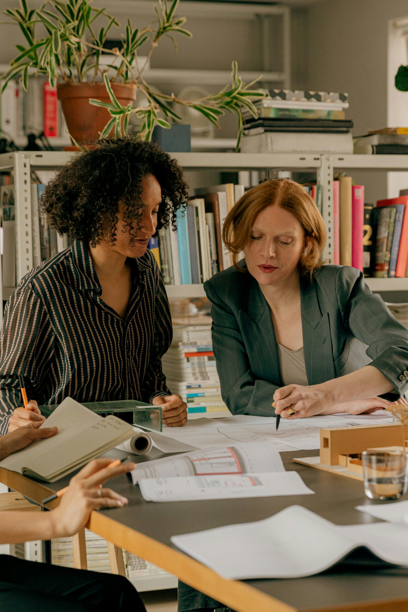 Marketing analytics dashboard showing AI search visibility metrics